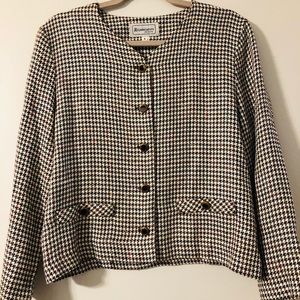 Houndstooth Blazer